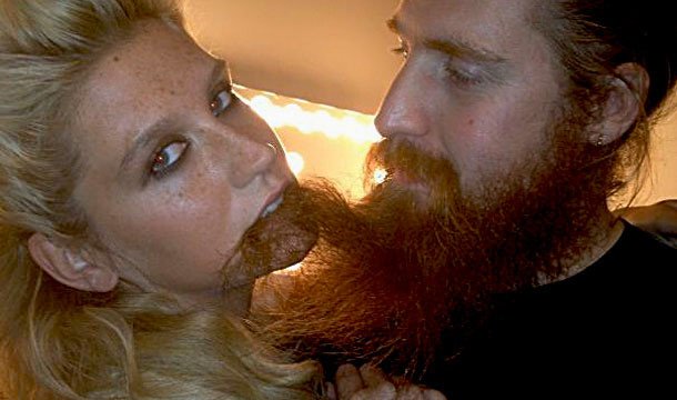 Ke$ha's Bearded Beau Revealed