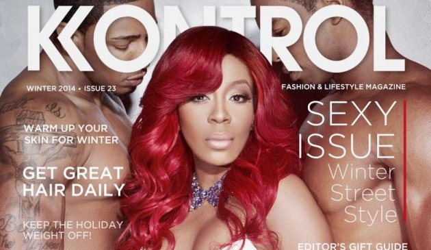 A Kontrol Sandwich! K. Michelle and Two Naked Men