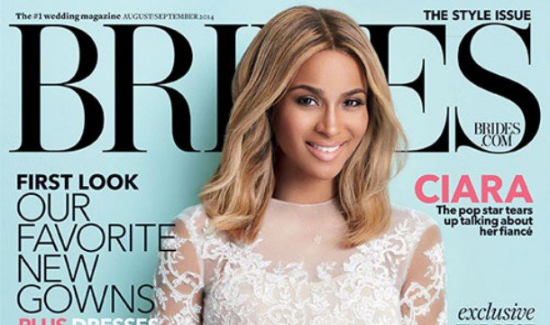 Wedding Bliss! Ciara Covers Bride Magazine