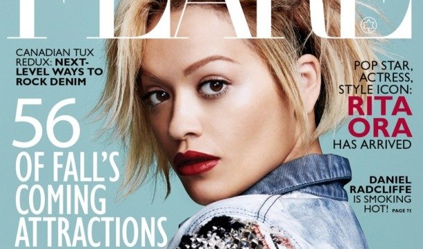 Rita Ora Sparks on Flare Magazine