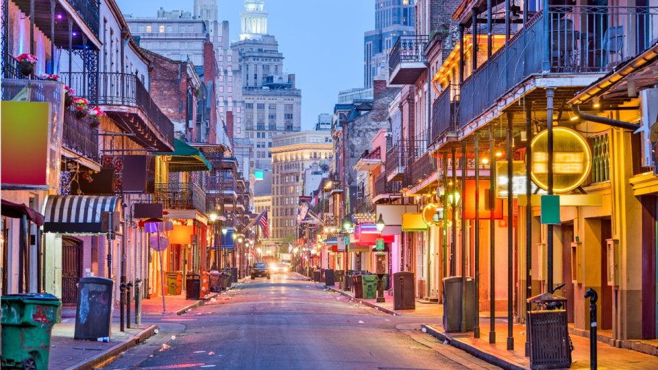 New Orleans Bourbon Street